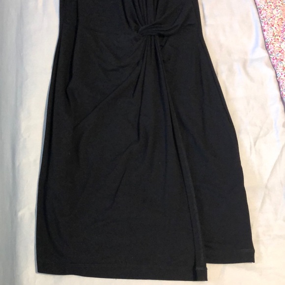 Dynamite Knotted Crew Neck Sleeveless Dress - Picture 6 of 7